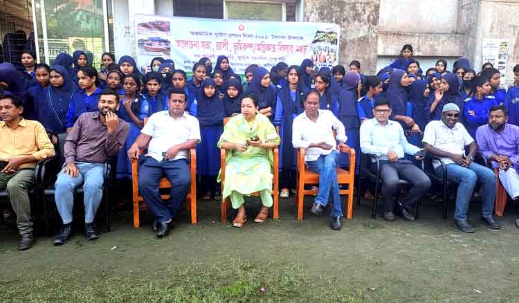 কটিয়াদীতে আন্তর্জাতিক দুর্যোগ প্রশমন দিবস পালিত