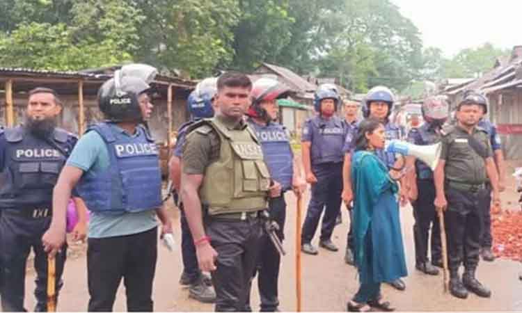 নান্দাইলে ১৪৪ ধারা অব্যাহত, মামলা, গ্রেপ্তার ১, পুরুষশূন্য গ্রাম